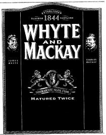 WHYTE & MACKAY MATURED TWICE WM SÒNRAICHTE AGUS FÌOR