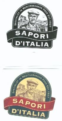 SAPORI D'ITALIA SPECIALIST IN MEDITERRANEAN FOOD EST. l937