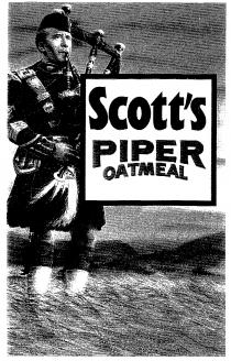 Scott's PIPER OATMEAL