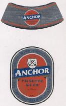 PREMIUM QUALITY ANCHOR PILSENER BEER ASIA PACIFIC BREWERIES LIMITED SINCE 1933