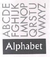 Alphabet ABCDEFGHIJKLMNOPQRSTUVWXYZ