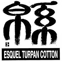 ESQUEL TURPAN COTTON