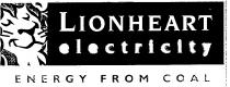 LIONHEART electricity ENERGY FROM COAL