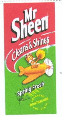 Mr Sheen Cleans & Shines Spring Fresh ADVANCED ANTI-STATIC DUSTGUARD