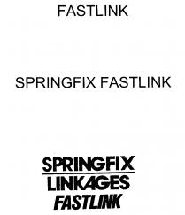 SPRINGFIX LINKAGES FASTLINK