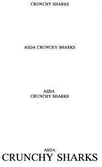 ASDA CRUNCHY SHARKS