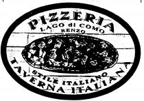 PIZZERIA LAGO di COMO RENZO STILE ITALIANO TAVERNA ITALIANA