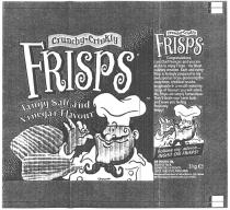 Crunchy Crinkly Frisps Tangy Salt & Vinegar Flavour