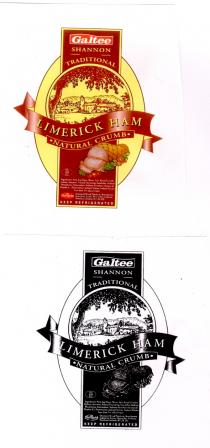 Galtee SHANNON TRADITIONAL LIMERICK HAM ·NATURAL CRUMB·