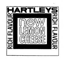 HARTLEYS RICH FLAVOUR NEW LEMON CHEESE