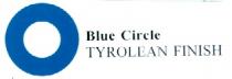 Blue Circle TYROLEAN FINISH