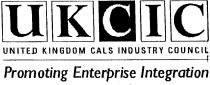 UKCIC UNITED KINGDOM CALS INDUSTRY COUNCIL Promoting Enterprise Integration