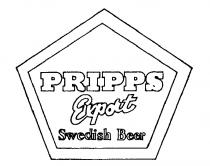 PRIPPS Export Swedish Beer.