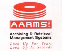 AARMS LTD Archiving & Retrieval Management Systems Lock Up For Years Look Up In Seconds