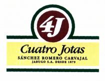 4J Cuatro Jotas SÁNCHEZ ROMERO CARVAJAL JABUGO S.A. DESDE 1879