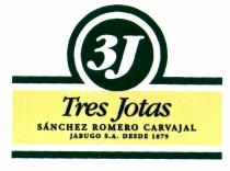 3J Tres Jotas SÁNCHEZ ROMERO CARVAJAL JABUGO S.A. DESDE 1879