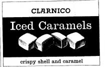 CLARNICO Iced Caramels Crispy Shell and Caramel