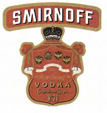 SMIRNOFF Ste Pierre Smirnoff Fils VODKA Nº21