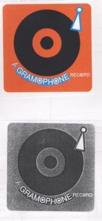 A GRAMOPHONE RECORD