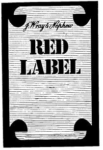 J. Wray & Nephew RED LABEL