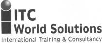 i ITC World Solutions International Training & Consultancy