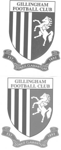 GILLINGHAM FOOTBALL CLUB EST. DOMUS CLAMANTIUM 1893