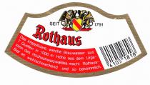 SEIT 1791 Rothaus Das kristallklare, weiche Brauwasser aus 7 Quellen in 1000 m Höhe aus dem Urgestein des Hochschwarzwaldes macht RothausBier so wohlschmeckend und so bekömmlich