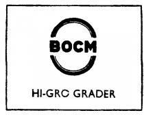 BOCM HI-GRO GRADER