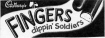 Cadbury's FINGERS dippin' Soldiers