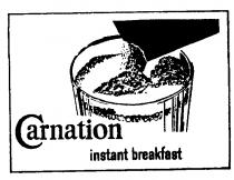 Carnation instant breakfast