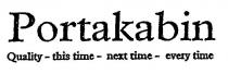 Portakabin Quality - this time - next time - every time