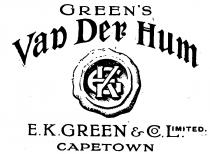 GREEN'S Van Der Hum EK