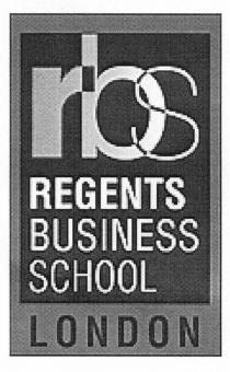 rbs REGENTS BUSINESS SCHOOL LONDON