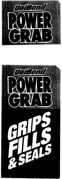 Unibond POWER GRAB GRIPS FILLS & SEALS