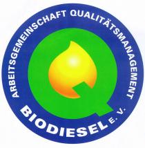 BIODIESEL E.V. ARBEITSGEMEINSCHAFT QUALITÄTSMANAGEMENT