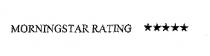 MORNINGSTAR RATING *****