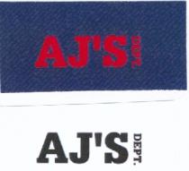 AJ'S DEPT.