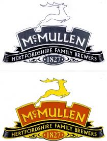 McMULLEN HERTFORDSHIRE FAMILY BREWERS 1827