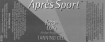 Aprés Sport Pro-tan Active bodycare TANNING GEL