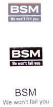 BSM We won't fail you