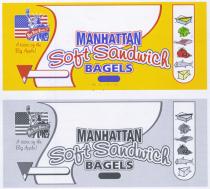 NEW YORK BAGEL C° A taste of the Big Apple! MANHATTAN Soft Sandwich BAGELS