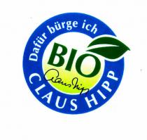 BIO Dafür bürge ich CLAUS HIPP