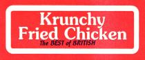 Krunchy Fried Chicken The BEST of BRITISH