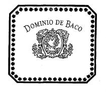 DOMINIO DE BACO