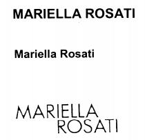 MARIELLA ROSATI