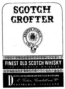 SCOTCH CROFTER SEMPER FIDELIS FINEST OLD SCOTCH WHISKY D