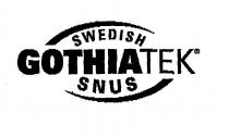 SWEDISH GOTHIATEK SNUS