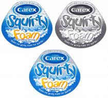 Gentle enough for even the smallest hands Cussons Carex Squirty Foam Dermatologically Tested Handwash 