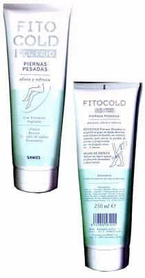 FITO COLD GEL FRIO PIERNAS PESADAS alivia y refresca Con Extractos Vegetales