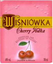 WISNIÓWKA Cherry Vodka PRODUCED AND BOTTLED IN POLAND 40% vol. Józefów k/Blonia 700ml